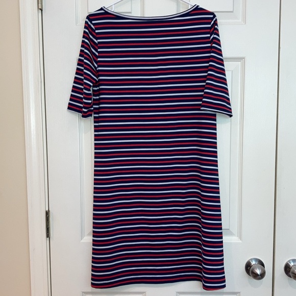 Vineyard Vines Red, White, and Blue Striped Dress EUC - Picture 3 of 4